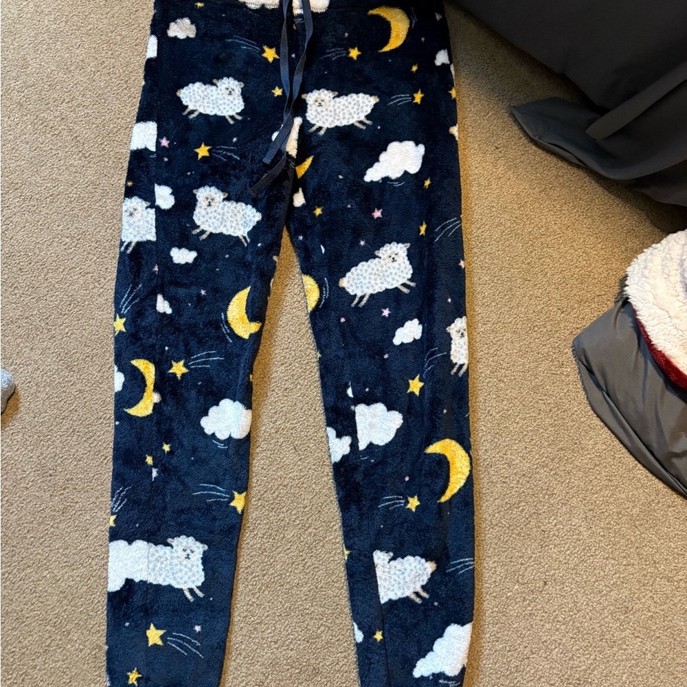 Secret Treasures Navy and White Pajama Pants